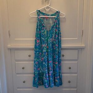 Lilly Pulitzer knit, cut in shoulders sundress